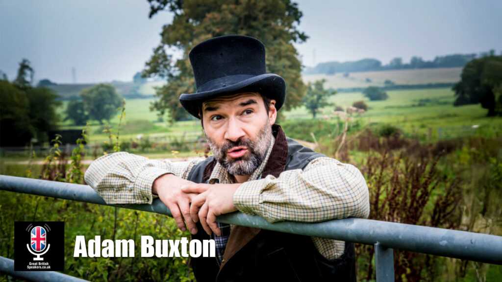 Adam Buxton hire Comedy actor awards host IT Crowd Tech speaker book at agent Great British Speakers