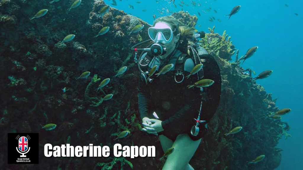Catherine Capon hire environmental speaker book at agent Great British Speakers