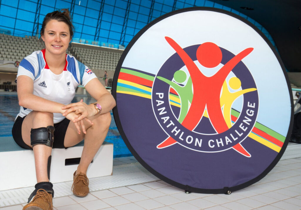 Liz Johnson English UK GB Paralympic Champion swimmer at official agent Great British Speakers