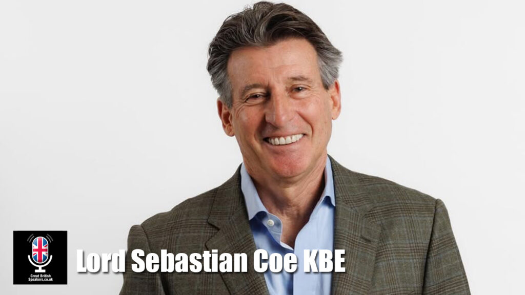 Lord Sebastian Coe KBE hire keynote speaker book at agent Great British Speakers.