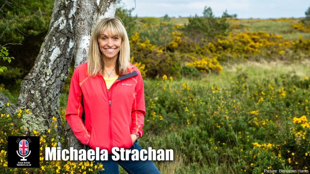 Michaela Strachan Award-winning TV presenter, author and public speaker book at agent Great British Speakers