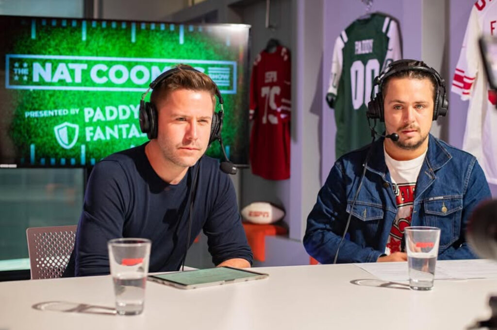 Nat Coombs NFL American Football entertainment sports podcaster TV presenter awards host at agent Great British Speakers