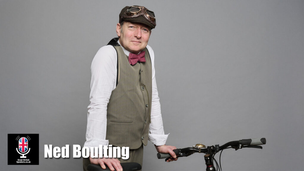 Ned Boulting hire Cycling Tour De France TV Reporter broadcaster Speaker book at official agent Great British Speakers