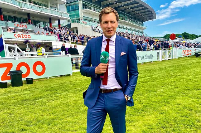 Oli Bell - hire expert ITV horse racing ITV presenter speaker book at official agent Great Sports Speakers