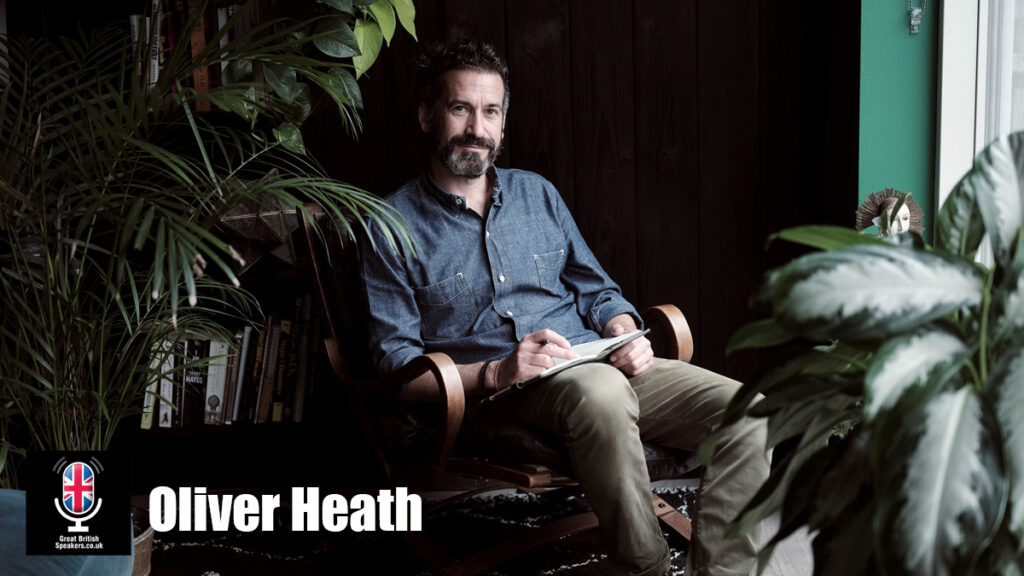 Oliver Heath biophilic Designer Architect sustainable green eco buildings Expert Speaker book at official agent Great British Speakers