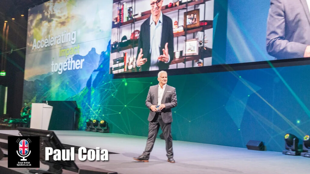 Paul Coia hire radio presenter speaker book at agent Great British Speakers