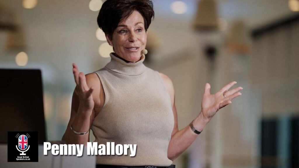 Penny Mallory hire business speaker book at agent Great British Speakers