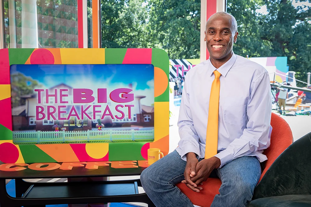 Phil Gayle book Big Breakfast DW news presenter event host at agent Great British Speakers