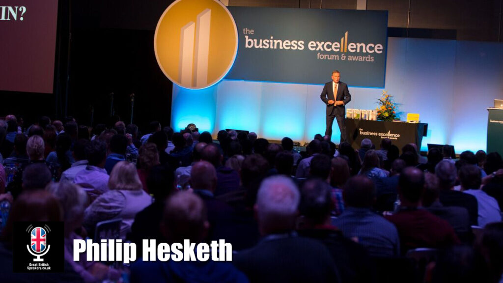 Phil Hesketh power of persuasion speaker book at official agent Great British Speakers