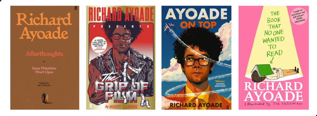 Richard Ayoade actor comedian director IT Crowd TV presenter awards host speaker book at agent Great British Speakers