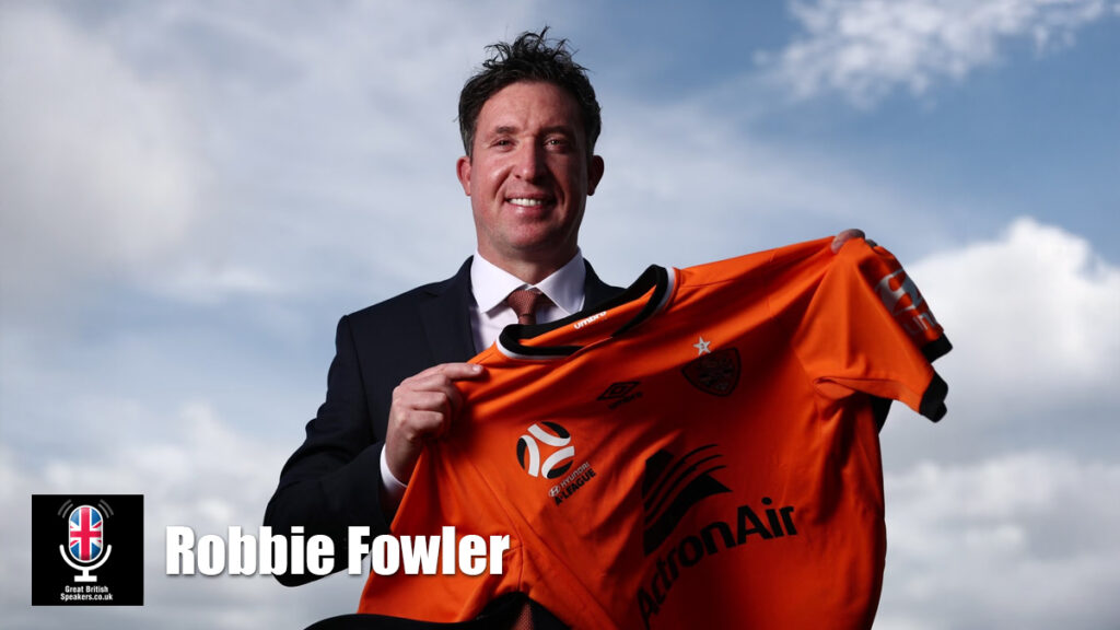 Robbie Fowler Liverpool Leeds Cardiff soccer player manager speaker book at official agent Great British Speakers