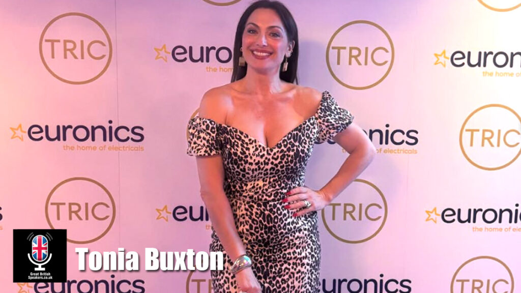 Tonia Buxton hire TV broadcaster speaker book at agent Great British Speakers