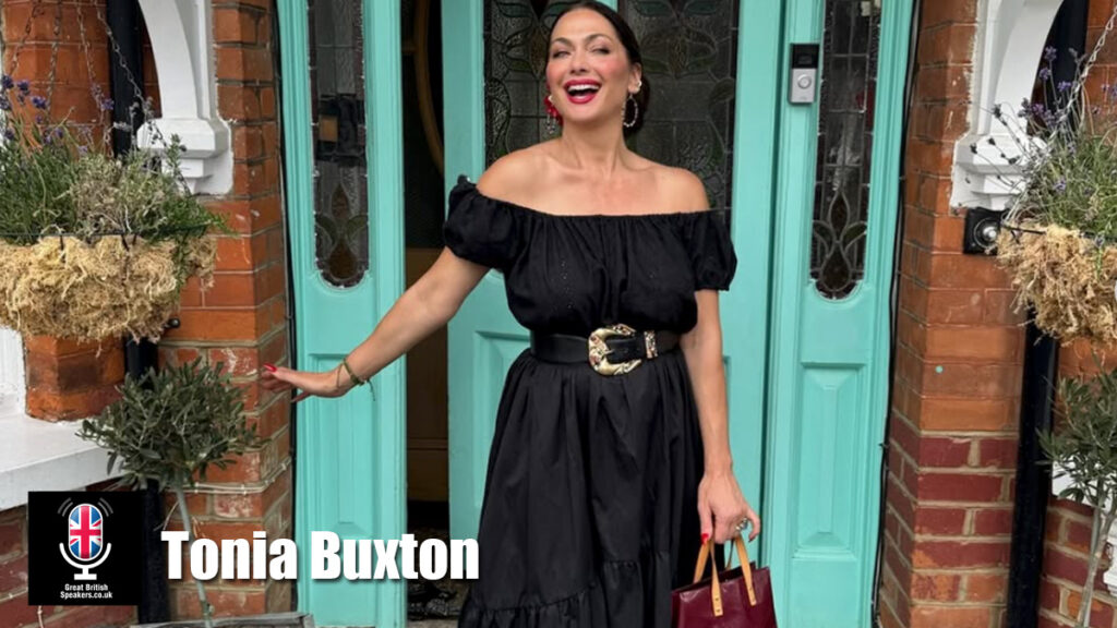 Tonia Buxton hire TV broadcaster speaker book at agent Great British Speakers