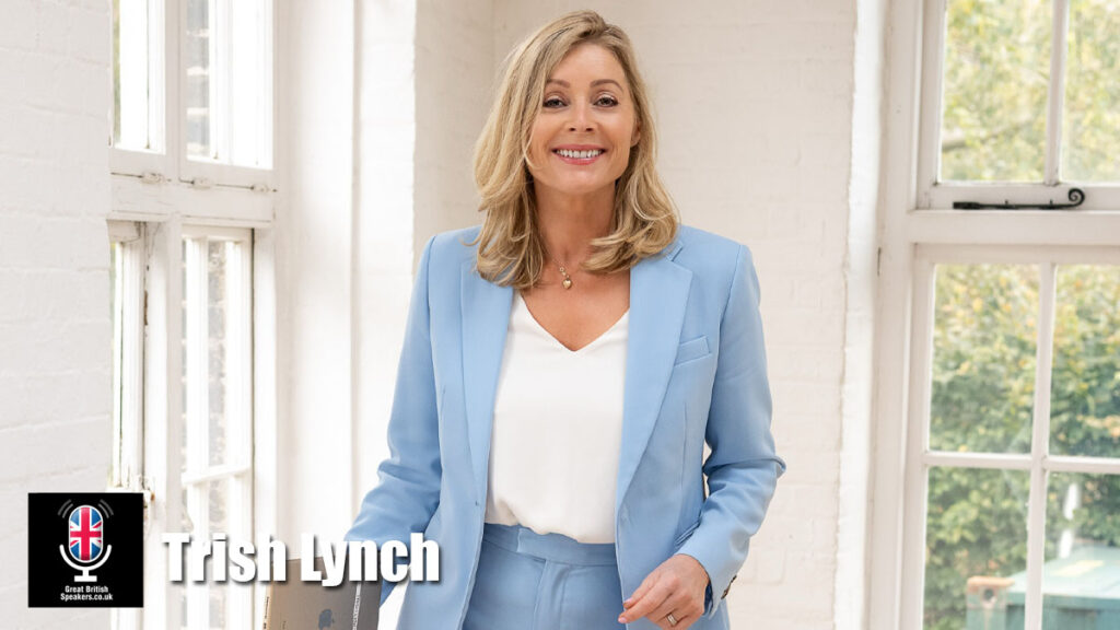 Trish Lynch hire host speaker book at agent Great British Speakers