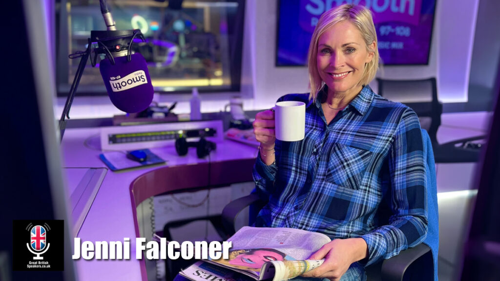 Jenni Falconer hire Smooth Radio DJ TV Presenter Awards Host Sports Speaker book at official agent Great British Speakers