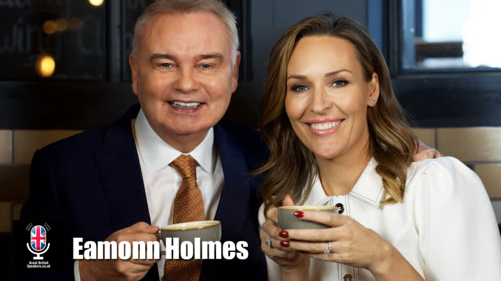 Eamonn Holmes hire presenter speaker book at agent Great British Speakers.