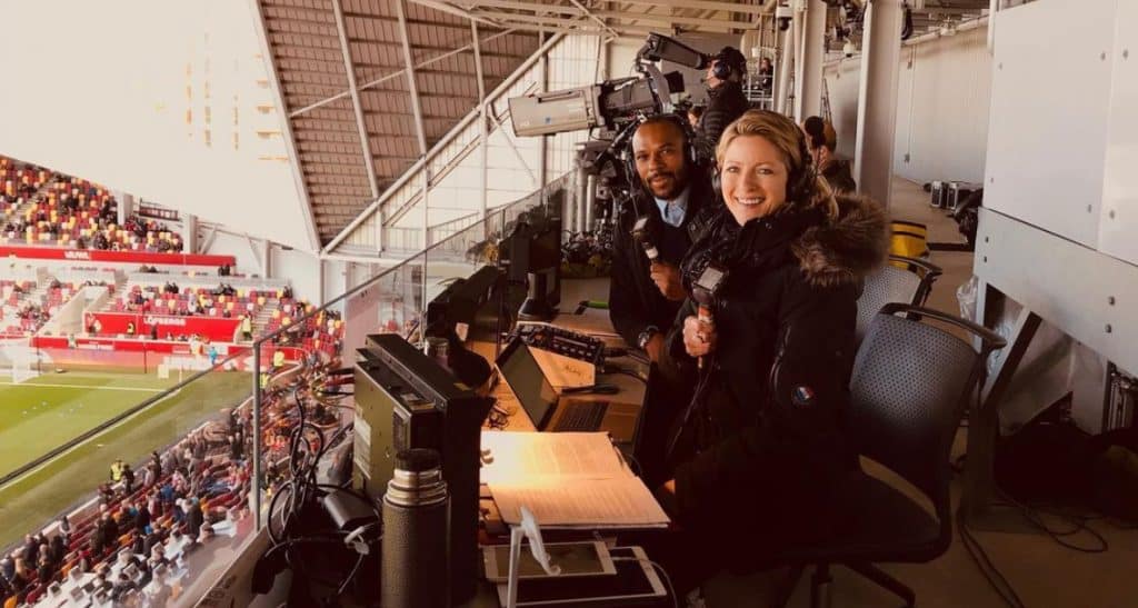 Jacqui Oatley Hire Match of the Day Sports presenter awards host MC compere book at agent Great British Speakers