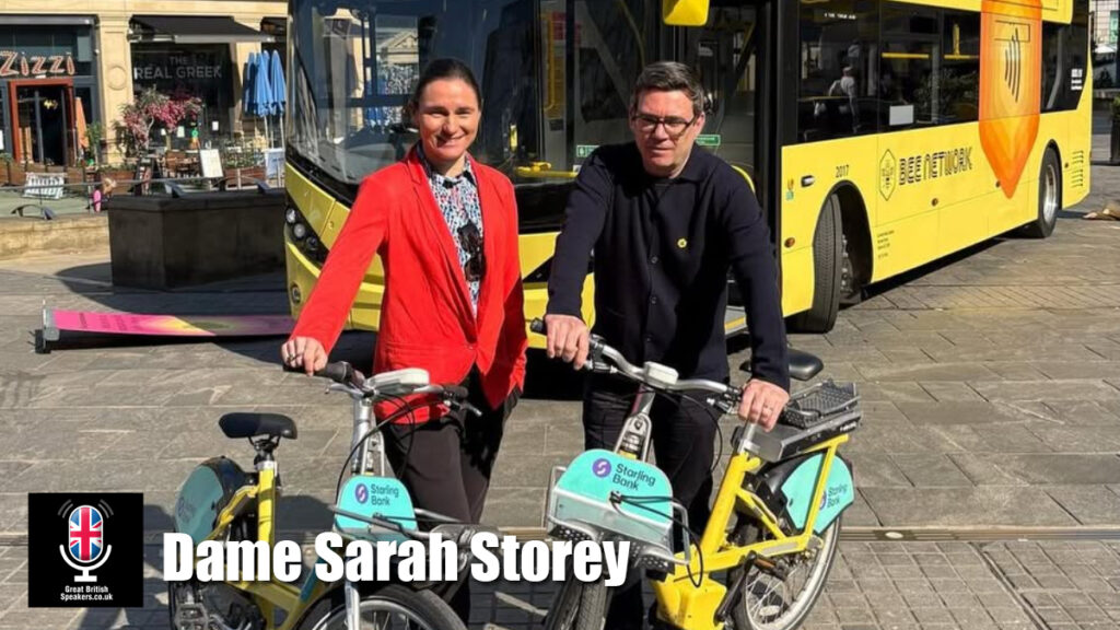 Dame Sarah Storey hire World record breaking Paralympic Games cycling swimming speaker book at agent Great British Speakers