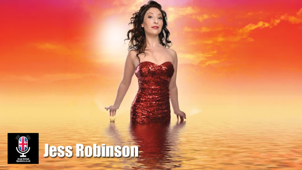 Jess Robinson Britains Got Talent Singer Impressionist corporate entertainer book at official agent Great British Speakers copy