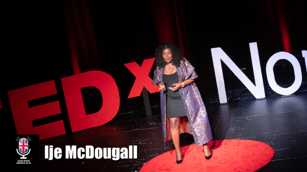 Ije McDougall hire Law expert speaker book at agent Great British Speakers