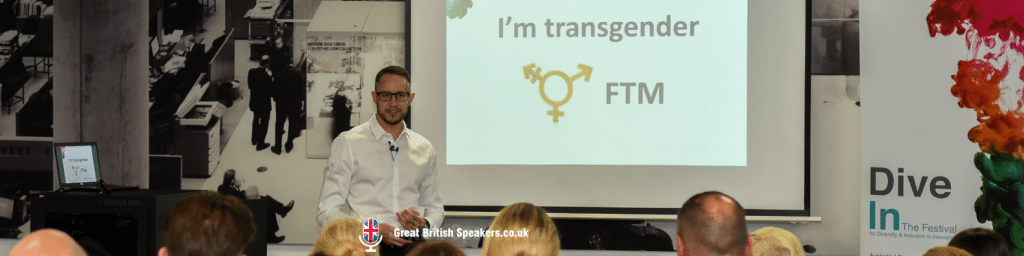 Matt Ellison LGBTQ+ Transgender Speaker at Great British speakers agency