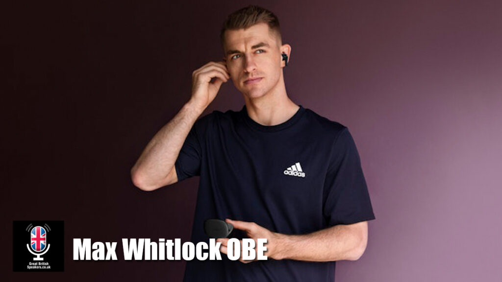 Max Whitlock OBE hire athlete speaker book at agent Great British Speakers