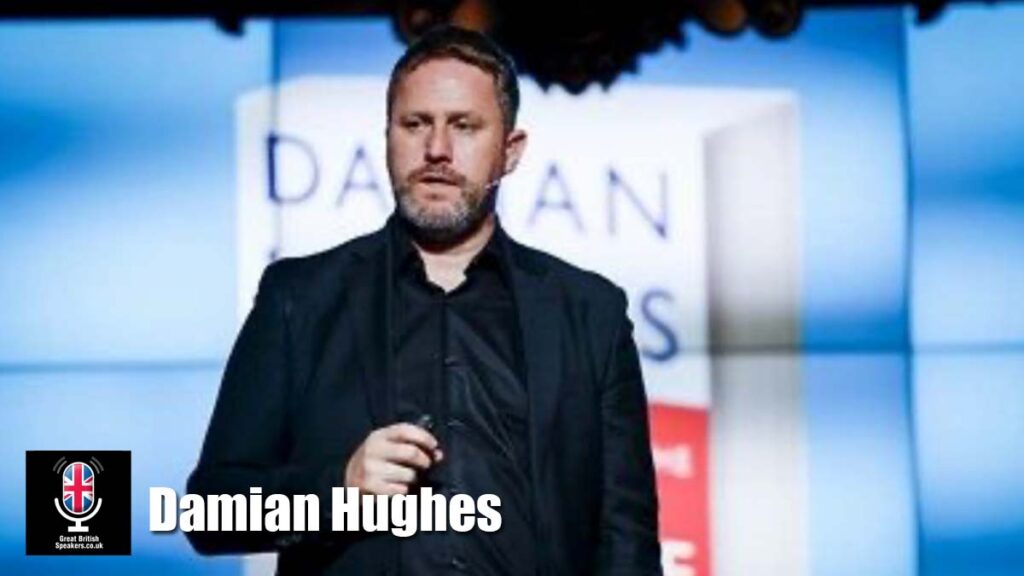 Damian Hughes hire keynote speaker book at agent Great British Speakers