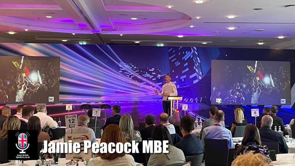 Jamie Peacock MBE England Leeds Rugby League Wellbeing Motivational Personal Development Resilience Sport Leadership Teamwork Change speaker official agent at Great British Speakers