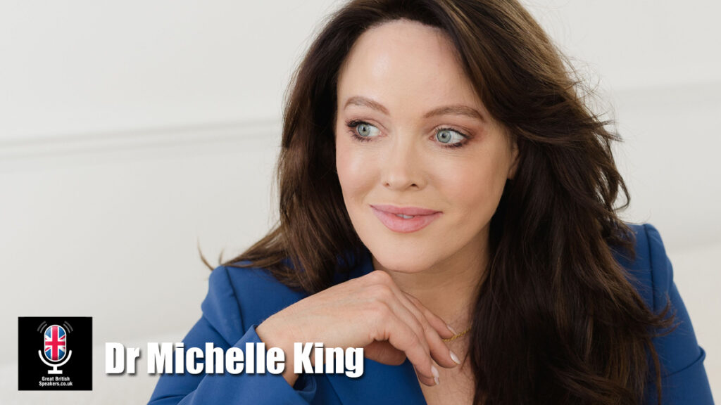 Dr Michelle King expert speaker book at agent Great British Speakers