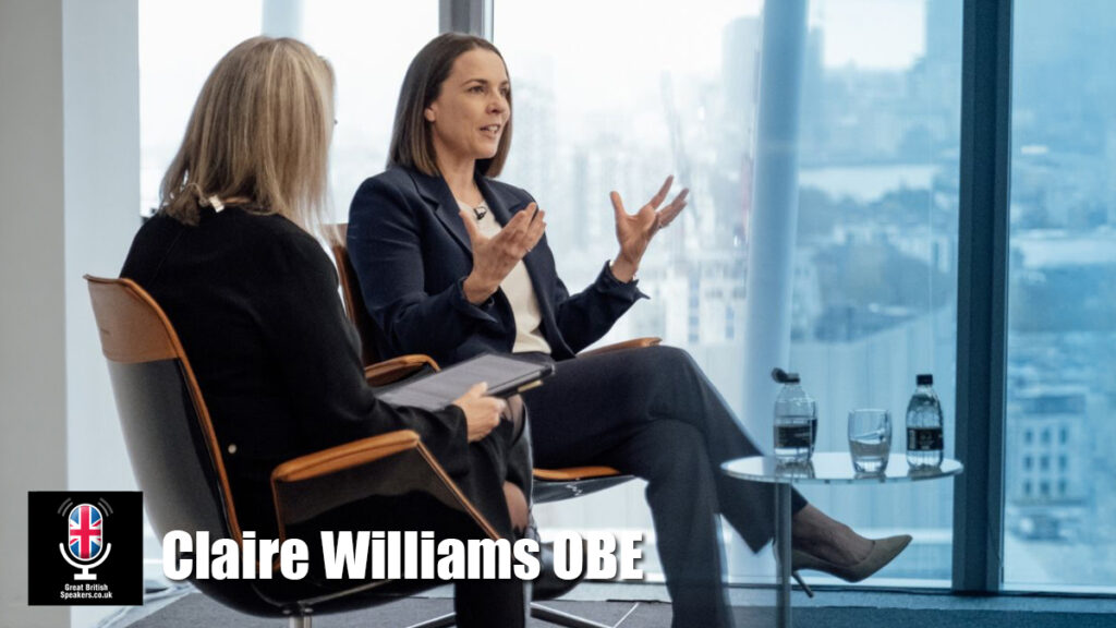 Claire Williams OBE hire motorsport speaker book at agent Great British Speakers