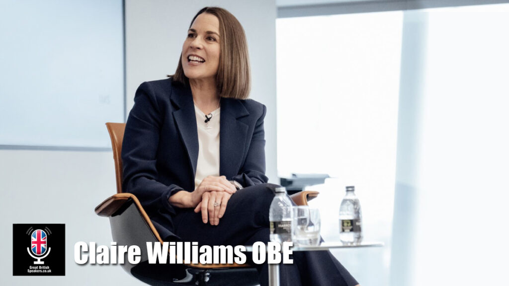 Claire Williams OBE hire motorsport speaker book at agent Great British Speakers