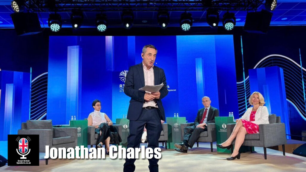 Jonathan Charles hire expert speaker book at agent Great British Speakers