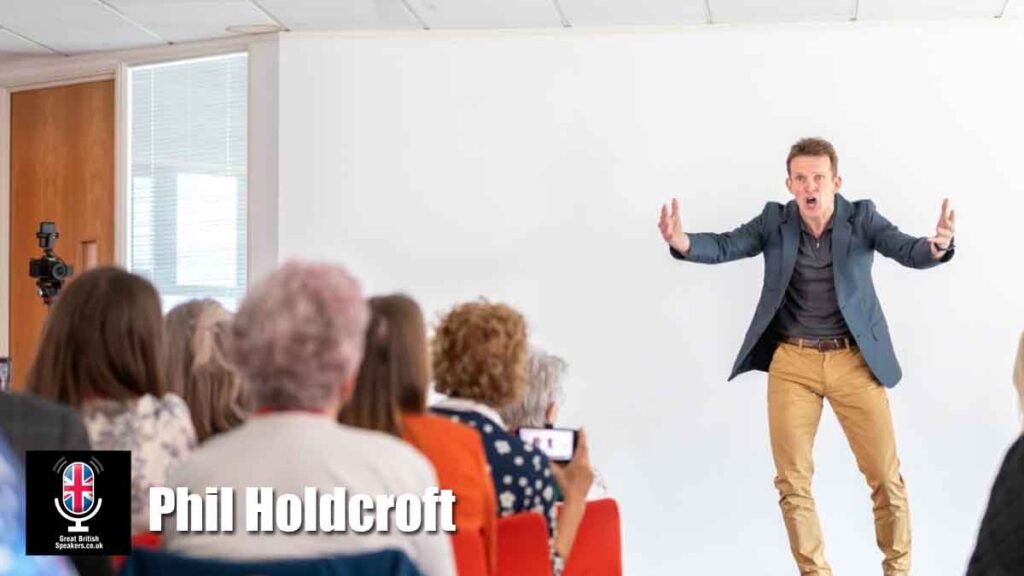 Phil Holdcroft hire RAF speaker book at agent Great British Speakers