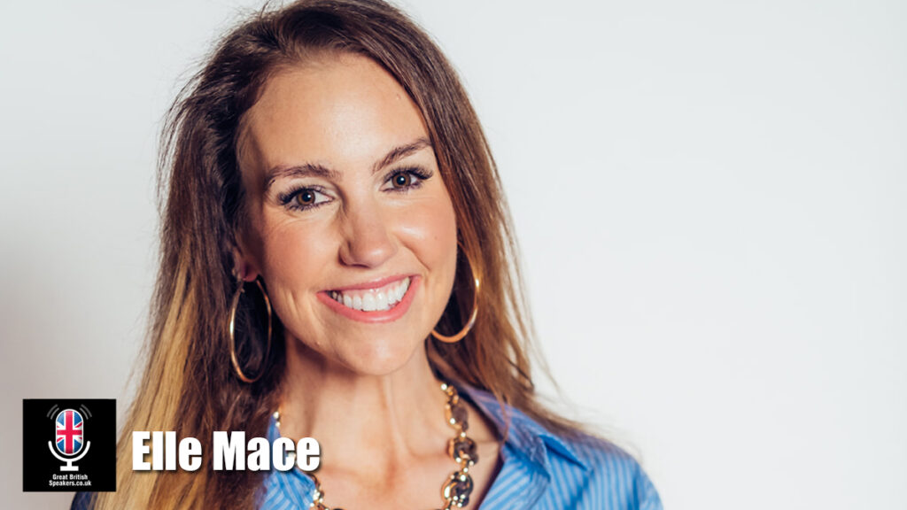 Elle Mace hire coach speaker book at agent Great British Speakers