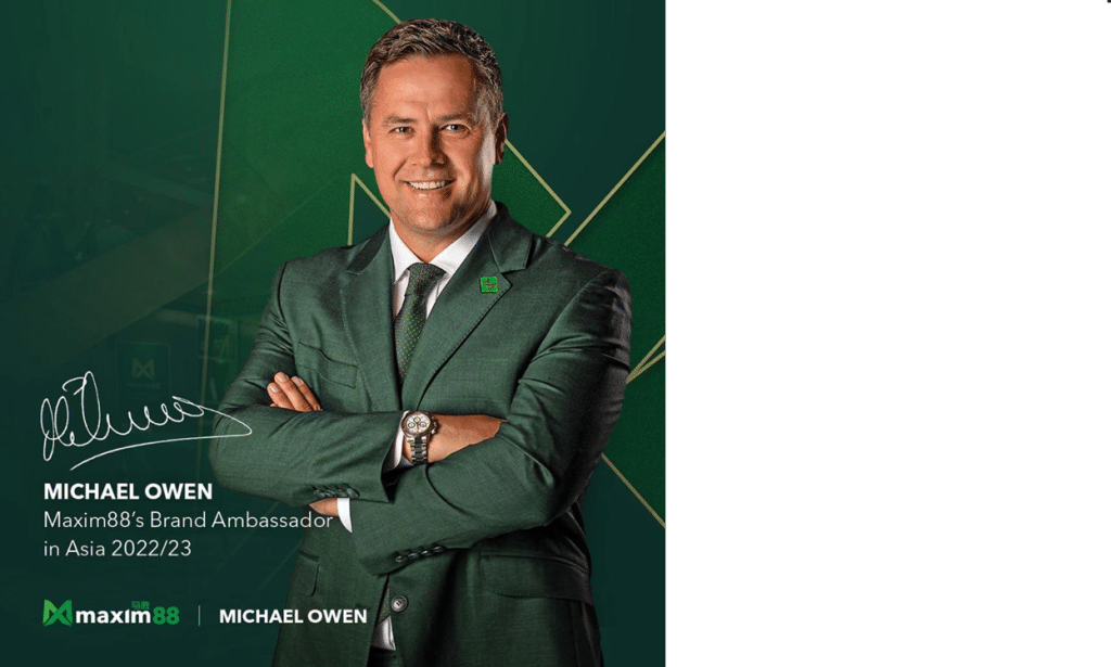 Michael Owen soccer football player after dinner speaker guest TV pundit book at official agent Great British Speakers