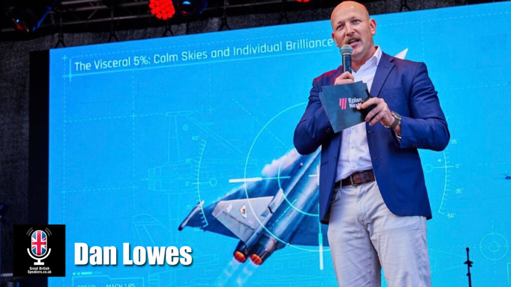 Dan Lowes hire high performance speaker book at agent Great British Speakers