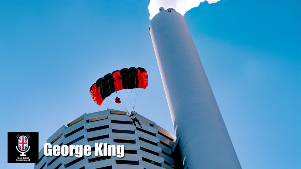 George King The boy who climbed the Shard London Extreme sports motivational speaker at exclusive agent Great Sports Speakers