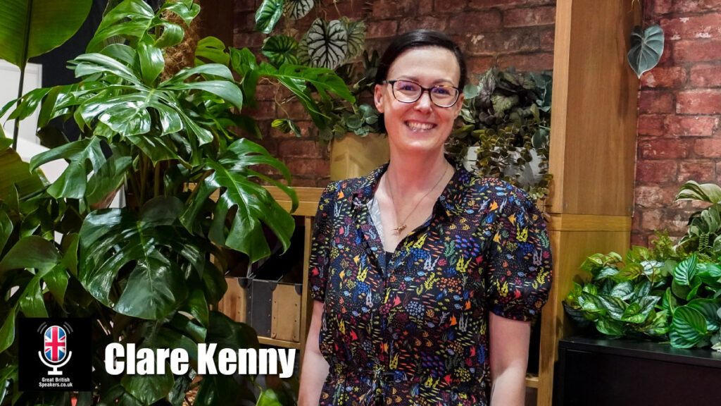 Clare Kenny hire mental health speaker book at agent Great British Speakers