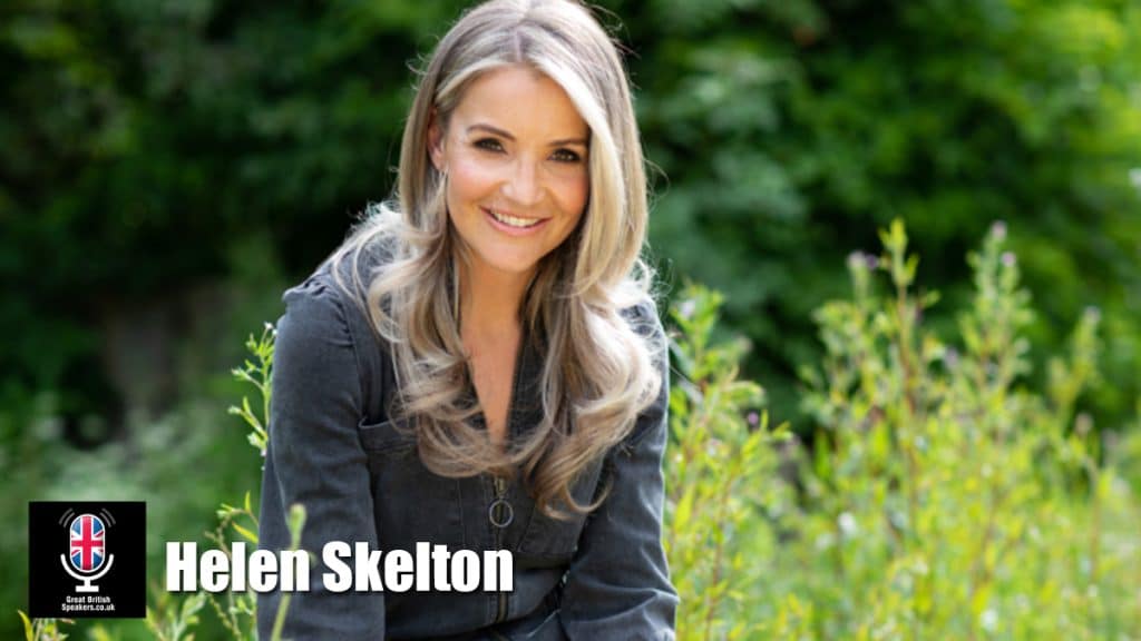 Helen Skelton hire professional TV and Radio presenter speaker book at official agent Great British Speakers