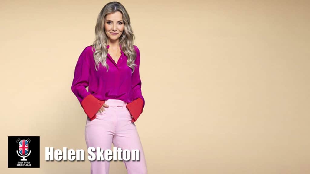 Helen Skelton hire professional TV and Radio presenter speaker book at official agent Great British Speakers