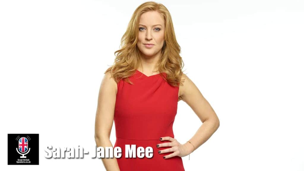 Sarah-Jane Mee hire television and radio presenter speaker book at agent Great British Speakers