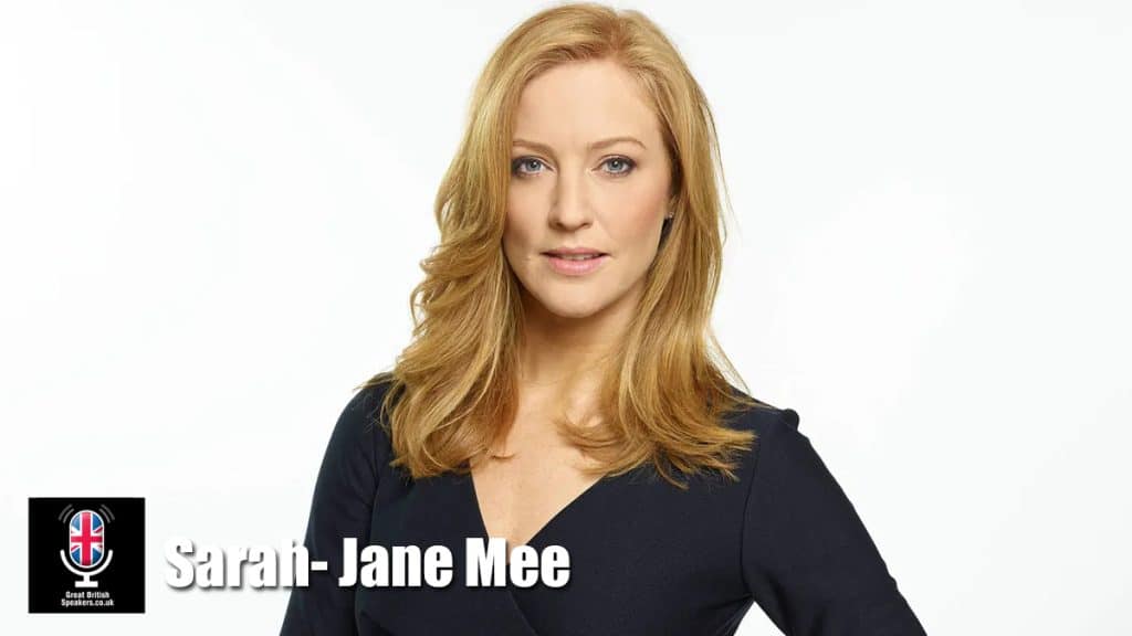 Sarah-Jane Mee hire television and radio presenter speaker book at agent Great British Speakers