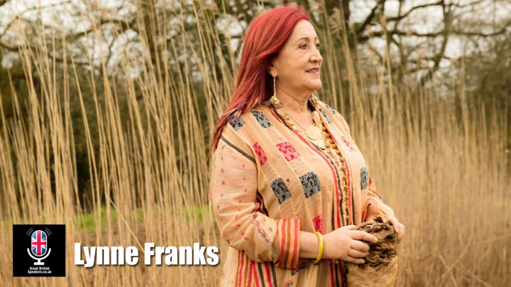 Lynne Franks hire Author speaker book at agent Great British Speakers..