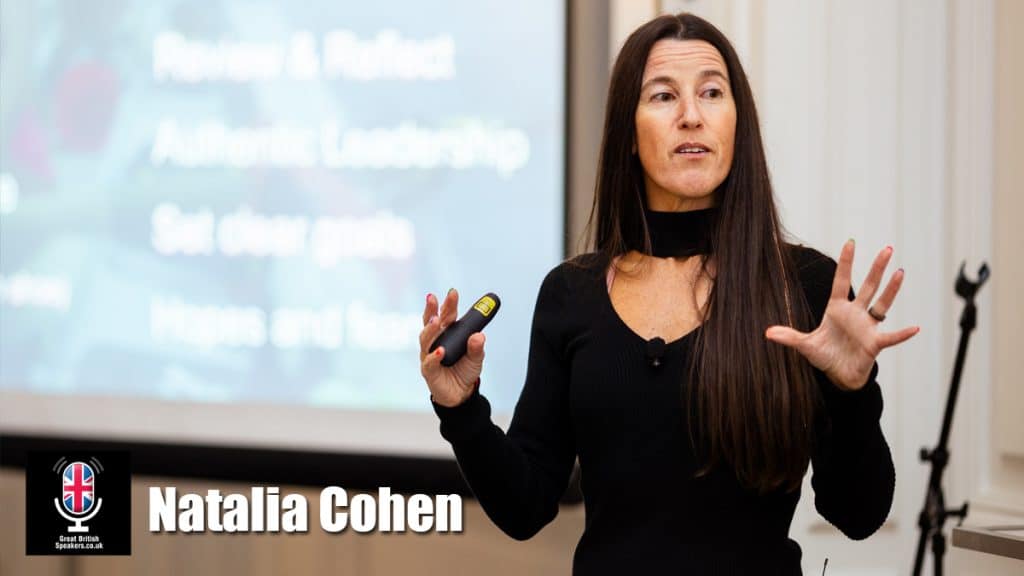 Natalia Cohen hire experienced and professional international public speaker book at official agent Great British Speakers