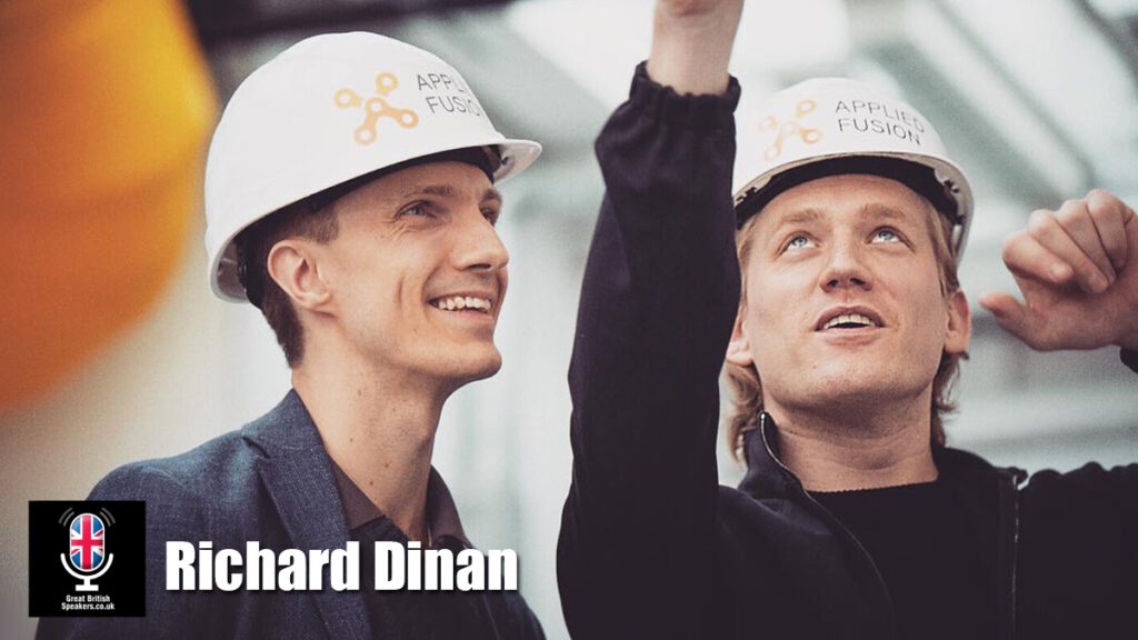 Richard Dinan hire entrepreneur speaker book at agent Great British Speakers
