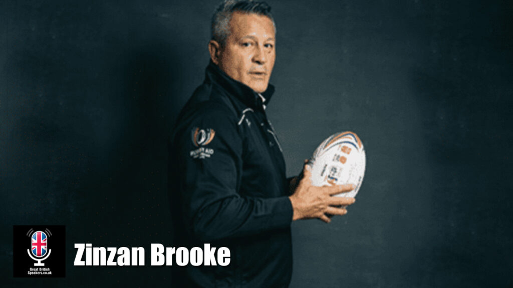 Zinzan Brooke hire Rugby Player speaker book at agent Great British Speakers..