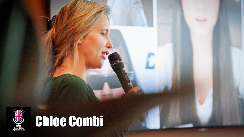Chloe Combi hire Global expert speaker book at agent Great British Speakers