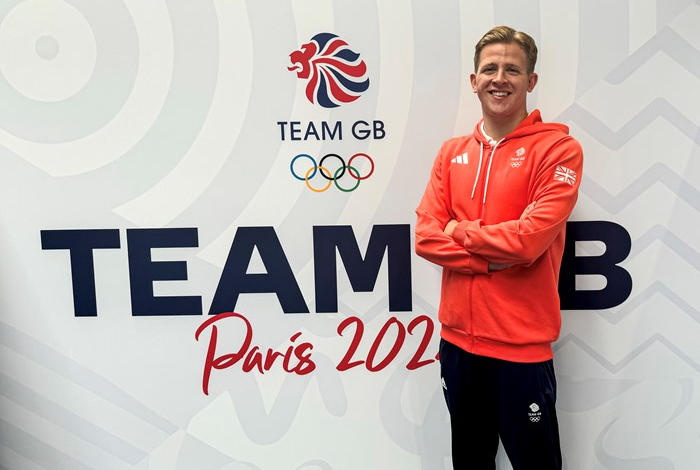 Toby Robinson Olympic Swimmer Paris 2024 Open Water Speaker official agent Great Sports Speakers
