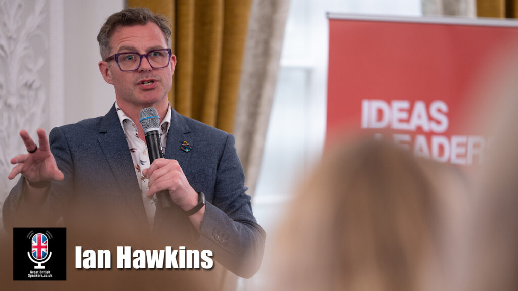 Ian Hawkins hire keynote speaker book at agent Great British Speakers