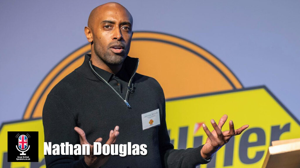 Nathan Douglas hire British Athlete speaker book at agent Great British Speakers